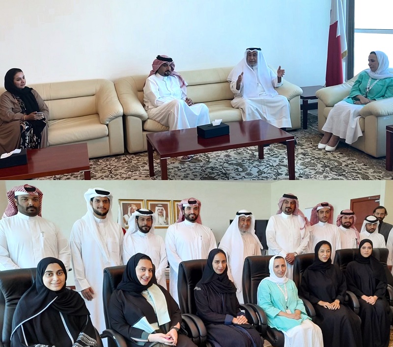 وزارة شؤون مجلسي الشورى والنواب تحتفل بيوم الشباب البحريني